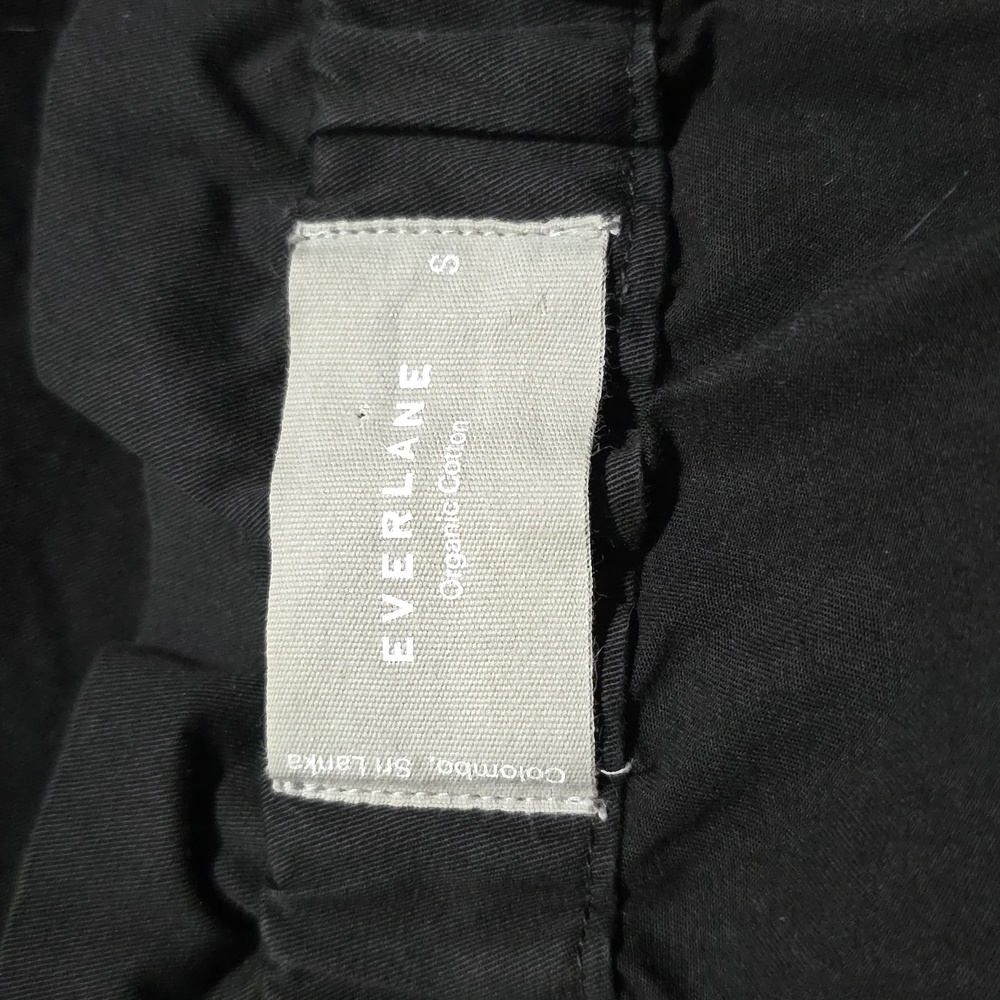 Everlane The Paperbag Dress in Black Size Small - Picture 4 of 4